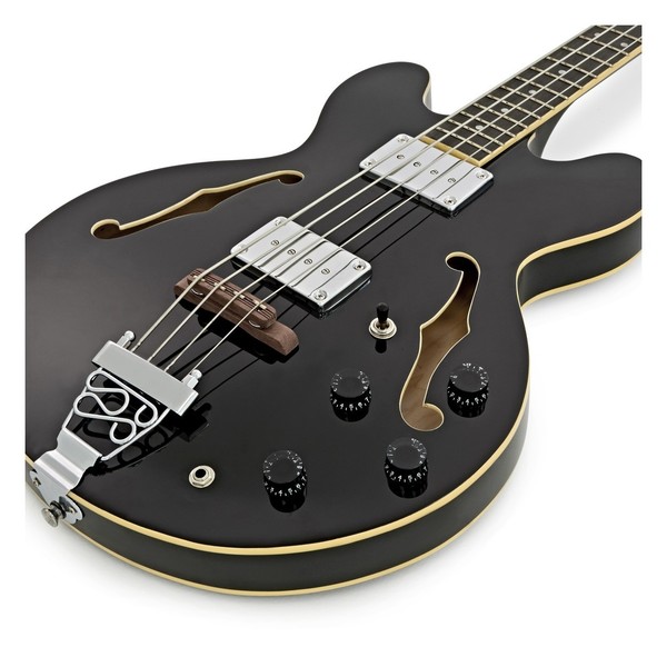 RedSub HB Bass Guitar, Jet Black