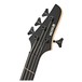 RedSub INF Fan Fret Multi-Scale Bass Guitar, Gloss Black