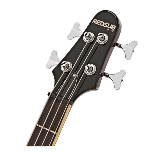 RedSub HB Bass Guitar, Red Wine