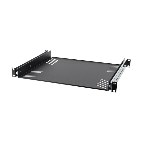 Penn Elcom R1290 1U Sliding Rack Shelf, Angled