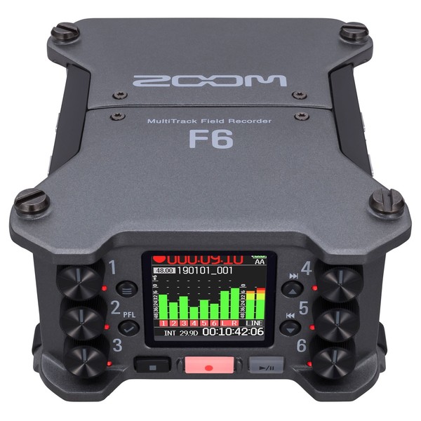 Zoom F6 screen angle 