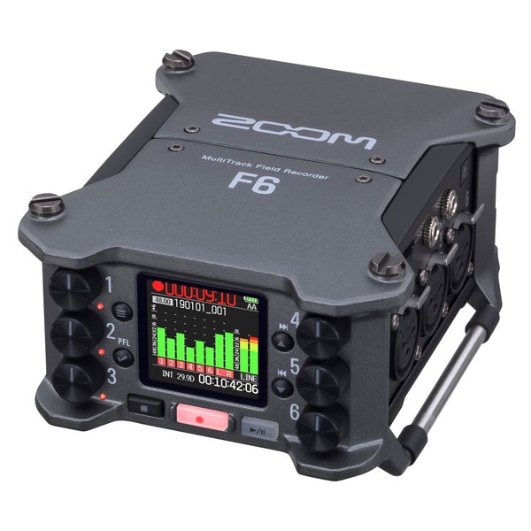 Zoom F6 slant screen 
