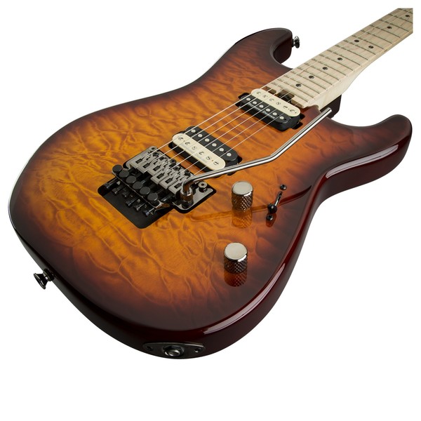 Charvel Pro Mod San Dimas Style 1 HH FR, Tobacco Burst at Gear4music