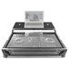 UDG FlightCase Pioneer XDJ-RR Plus (Laptop & Wheels), Silver - Front Open (Controller and Laptop Not Included)