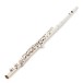 Yamaha YFL372 Student Model Flute, Silver Head, Open Hole