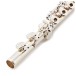 Yamaha YFL372 Student Model Flute, Silver Head, Open Hole