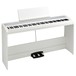 Korg B2 Digital Piano With Stand, White