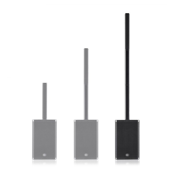 Yamaha Stagepas 1K Column PA System, Front Angled Left Full Array