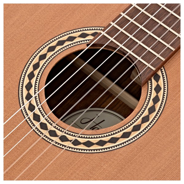 Hartwood Libretto Double Top Classical Guitar close1