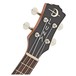 Luna Dolphin Concert Ukulele WN, Solid Spruce Top