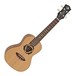 Luna Dolphin Concert Ukulele WN, Solid Spruce Top