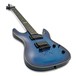 Dean Custom 450FM, Trans Blue angle