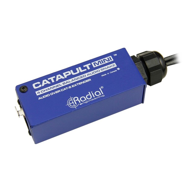 Radial Catapult Mini TX 4-Channel Transmitter, Angled 1