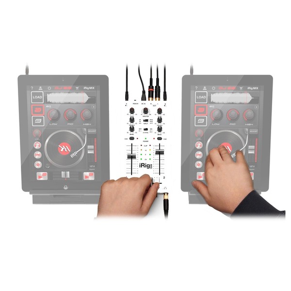 iRig MIX Portable Mixer - with iPads (iPads Not Included)