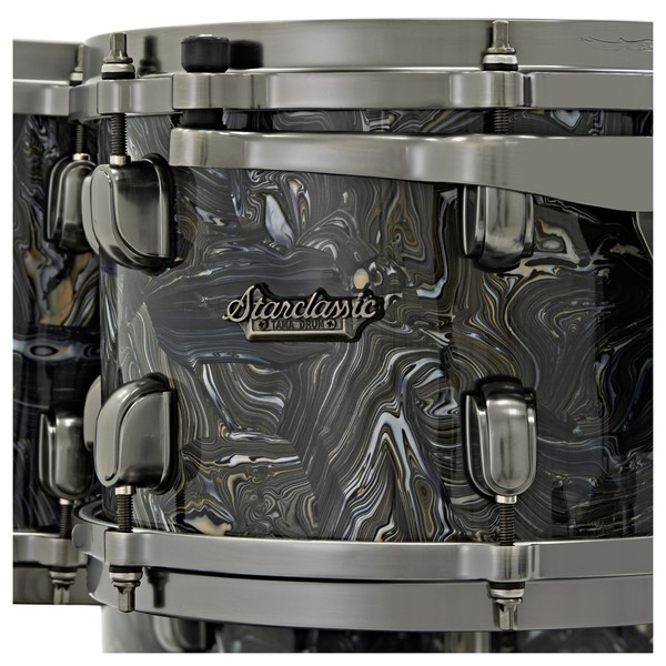 Tama Starclassic Maple 4pc Drum Shell Pack, Charcoal Swirl