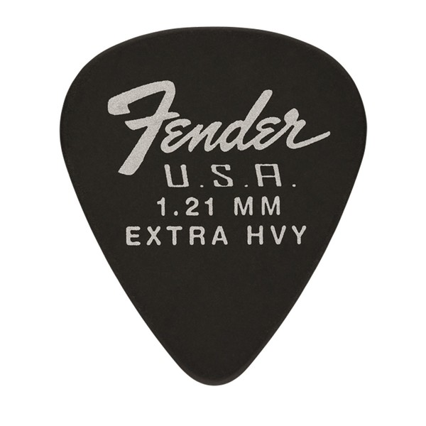 Fender 351 Dura-Tone 1.21mm, 12 Pack Black - Main