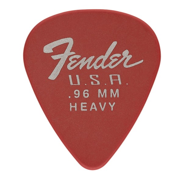 Fender 351 Dura-Tone .96mm 12 Pack, Fiesta Red - Main