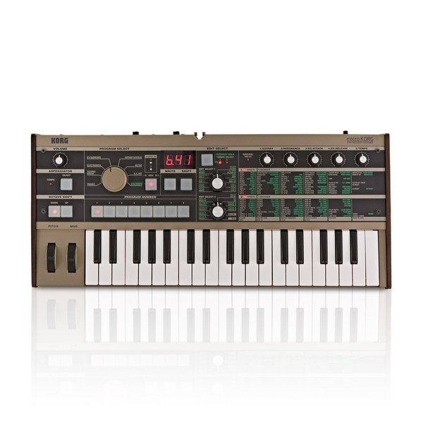 Korg microKORG Synthesizer - Top