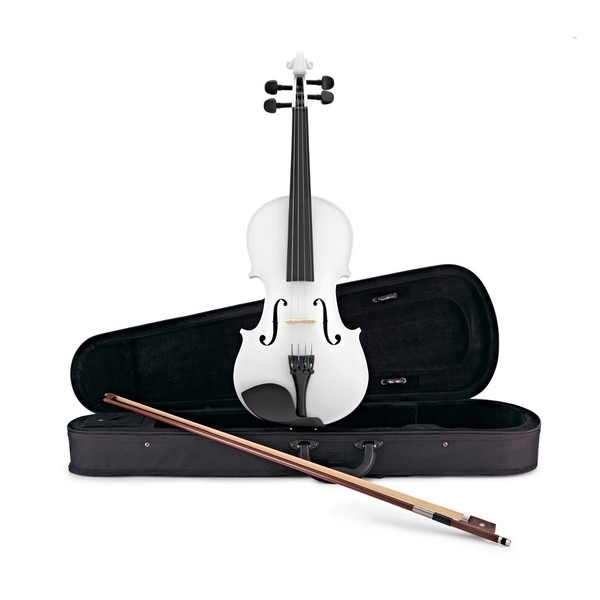 Student 3/4 Violin, White, by Gear4music