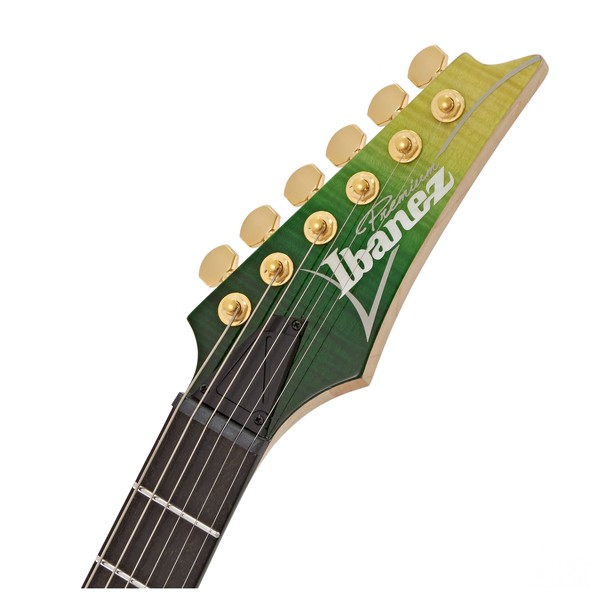 Ibanez LHM1 Luke Hoskin, Transparent Green Gradation at Gear4music