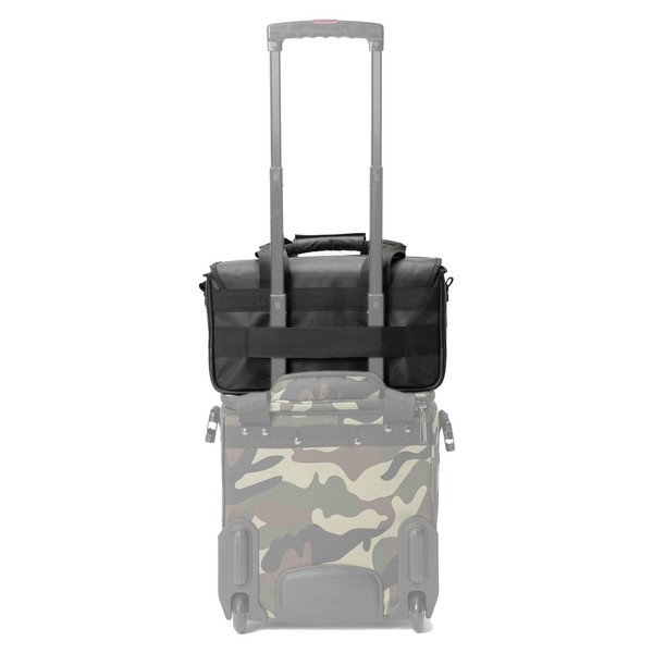 Magma 45 Record Bag - 150, Black - Rear On Bag (Other Bag Not Included)