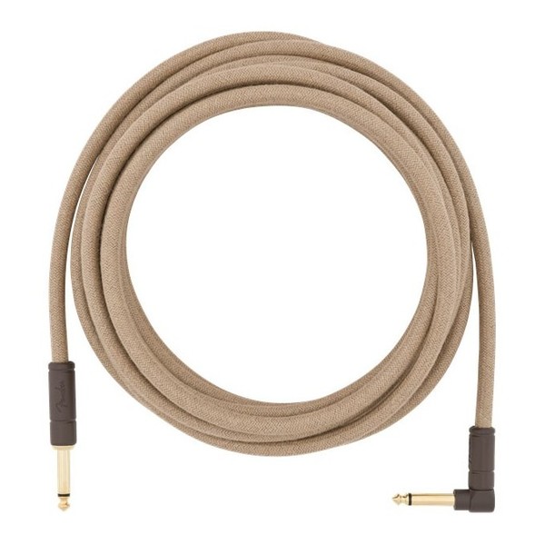 Fender Pure Hemp 18.6ft Angled Instrument Cable