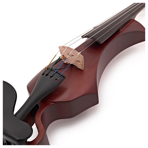 Gewa Novita 3.0 Electric Violin, Red Brown, Instrument Only