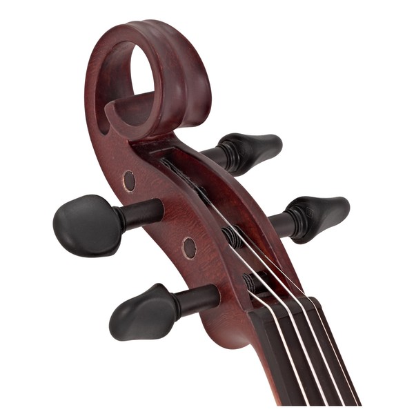 Gewa Novita 3.0 Electric Violin, Red Brown, Instrument Only