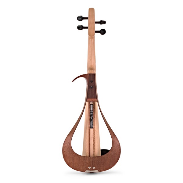 Yamaha YEV104 Series Electric Violin, Natural Finish back