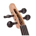 Yamaha YEV104 Series Electric Violin, Natural Finish head