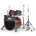 Natal Originals Walnut 22'' 4pc Shell Pack, Natural Walnut - right