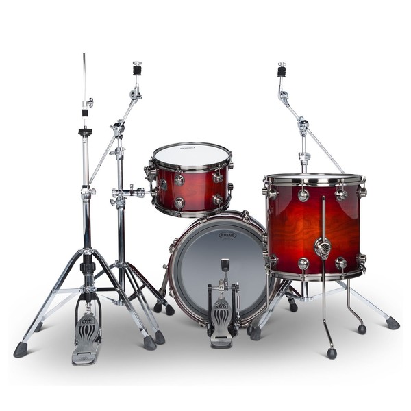 Natal Originals Walnut 18'' 3pc Shell Pack, Sunburst - behind