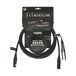 Klotz TI-M0500 Titanium StarQuad Microphone Cable, Black, 5m, Full Cable