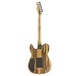 Fender Exotic Acoustasonic Telecaster, Ziricote - Rear View