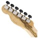 Fender Exotic Acoustasonic Telecaster, Ziricote - Back of Headstock View