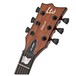 ESP LTD EC-1000 Koa, Natural Gloss head