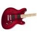 Squier Affinity Starcaster MN, Candy Apple Red Close