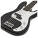 LA 5 String Bass Guitar by Gear4music, Black