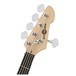 LA 5 String Bass Guitar by Gear4music, Black