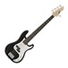 LA 5 String Bass Guitar by Gear4music, Black