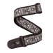 Planet Waves 20T00 Woven Guitar Strap, Greyscale Saugerties - Angled View