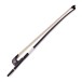 Carbon Fibre Double Bass Bow with German Frog by Gear4music, 3/4 Size