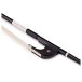 Carbon Fibre Double Bass Bow with German Frog by Gear4music, 3/4 Size