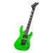 Jackson JS1X Dinky Minion AM, Neon Green - Angled 1