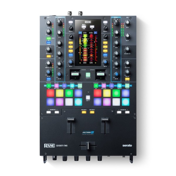 Rane SEVENTY-TWO Battle Mixer - Top