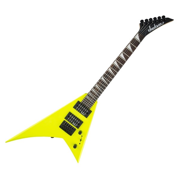 Jackson JS1X Rhoads Minion AM, Neon Yellow - Front