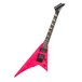 Jackson JS1X Rhoads Minion AM, Neon Pink - Angled 1