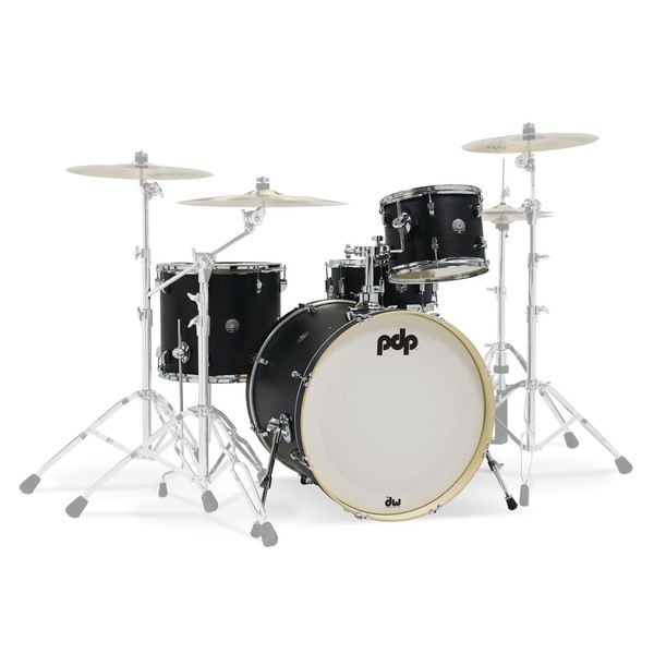 PDP Spectrum Series 22'' 4pc Shell Pack, Black