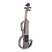 Electric Violin by Gear4music, Carbon Fibre Effect back