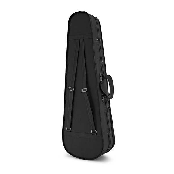 Electric Violin by Gear4music, Carbon Fibre Effect case back